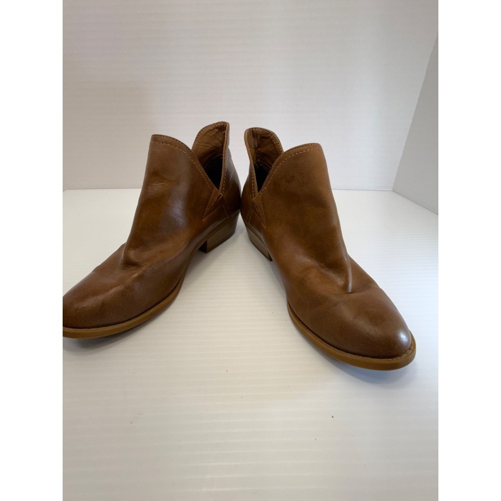 Universal Thread Ankle Booties Split Shaft Tan Brown Casual Shoes Size‎ 6.5